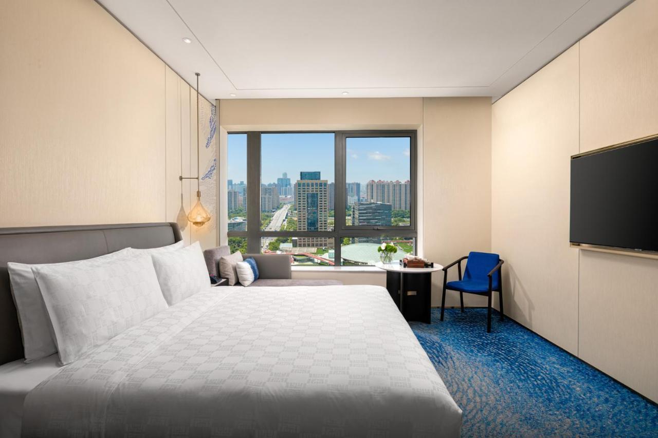 Hualuxe Shanghai Changfeng Park Екстериор снимка