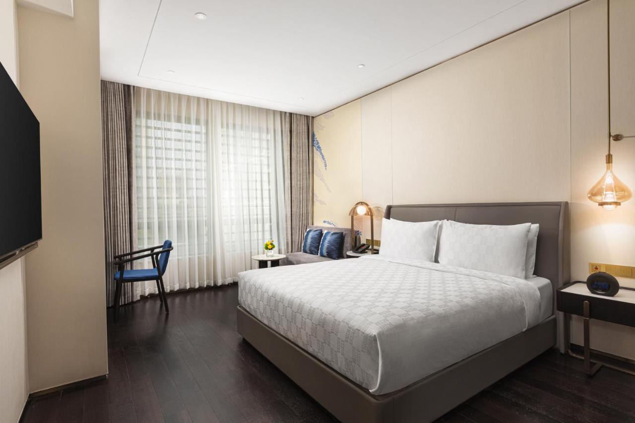 Hualuxe Shanghai Changfeng Park Екстериор снимка