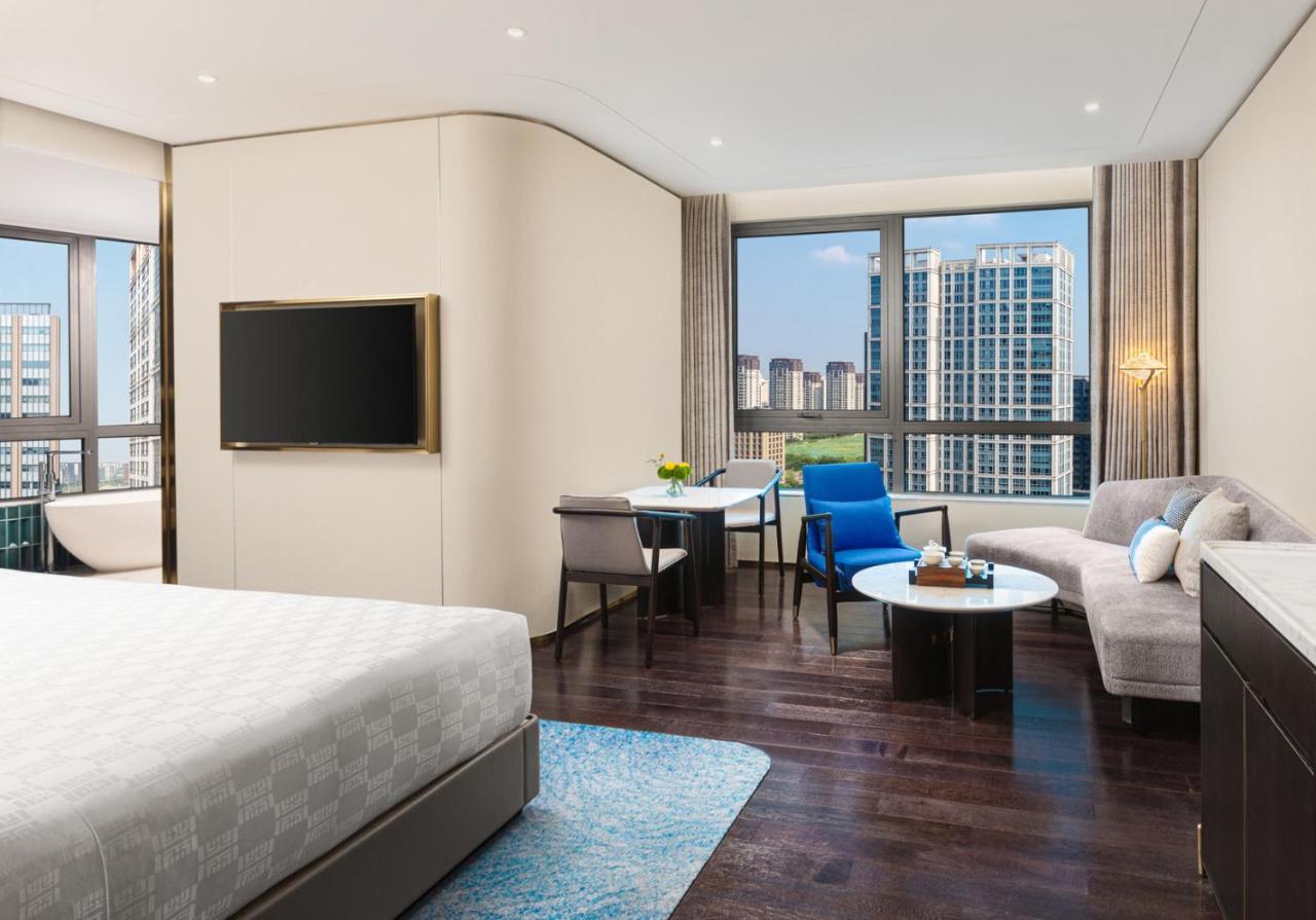 Hualuxe Shanghai Changfeng Park Екстериор снимка